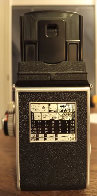 Cámara TLR Rollei 6x6 TESSAR