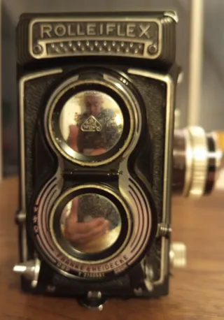 Cámara TLR Rollei 6x6 TESSAR