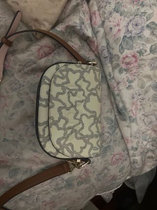 Bolso Tous Beige y Marrón