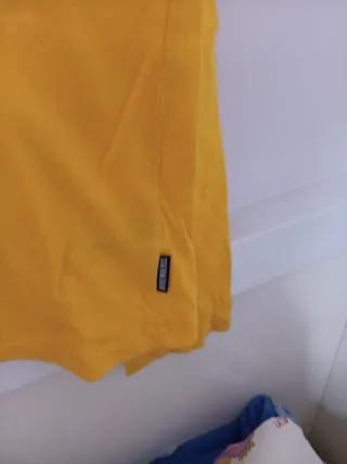 Camiseta Bikkembergs amarilla manga larga niño