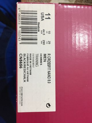 Reebok CrossFit Nano 8.0 Deportivas Rojas