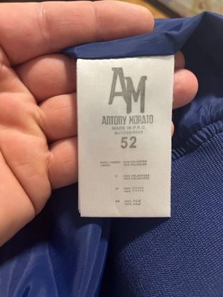 OFERTA NAVIDAD Chaqueta azul Antony Morato
