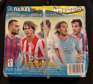 Sobres Fútbol Liga BBVA 2015