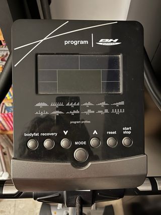 Bicicleta Estática BH Fitness Onyx Program