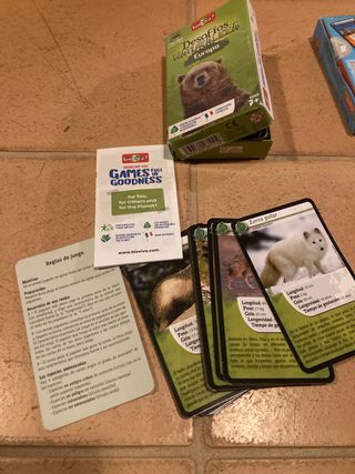 Juego cartas Bioviva! Desafíos Naturaleza