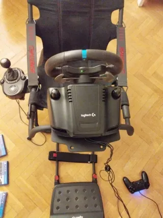 Playseat Sedia da Corsa con Volante, Pedali e Cambio