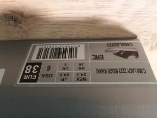 Zapatillas Joma Talla 38 Beige y Verde