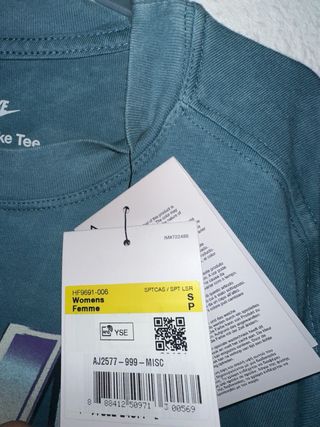 Camiseta Nike Oversize Mujer Talla S