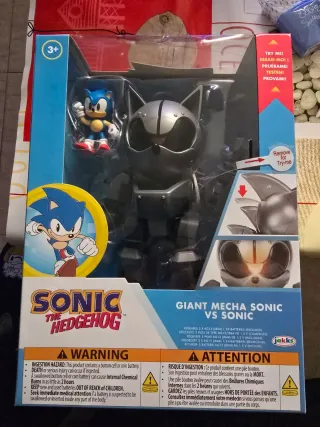 Sonic The Hedgehog Robot Gigante Mecha