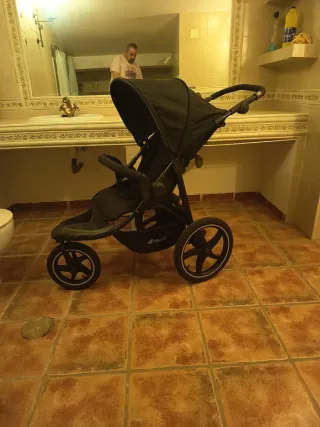 Silla de paseo HAUCH 3 ruedas neumáticas desmontab