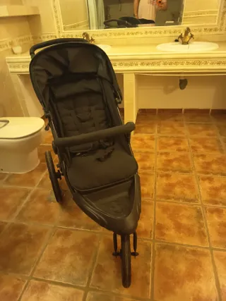 Silla de paseo HAUCH 3 ruedas neumáticas desmontab