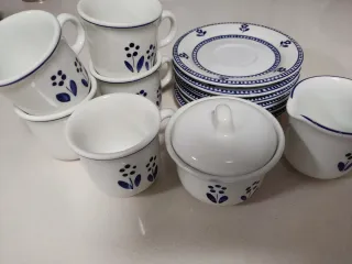 Juego de café/té de cerámica