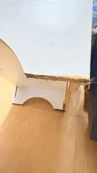 Cocinita de juguete blanca