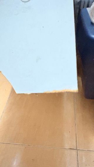 Cocinita de juguete blanca