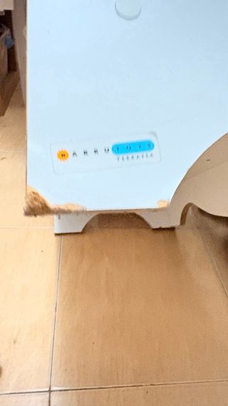 Cocinita de juguete blanca