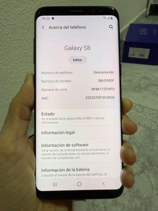 Samsung Galaxy S8 Nero