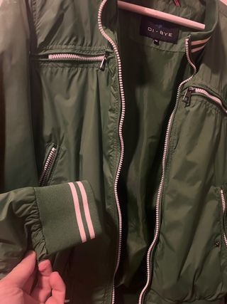 Chaqueta Di Bye Verde Ligera