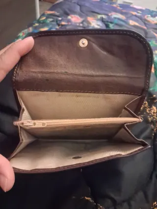 Monedero Carolina Herrera Marrón