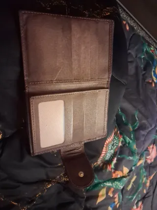 Monedero Carolina Herrera Marrón