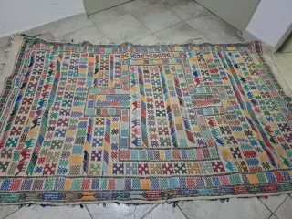 Alfombra Marroquí Artesanal Multicolor