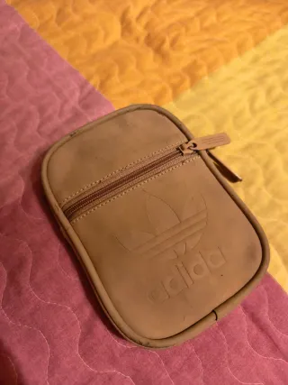Riñonera Adidas Beige