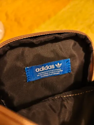 Riñonera Adidas Beige