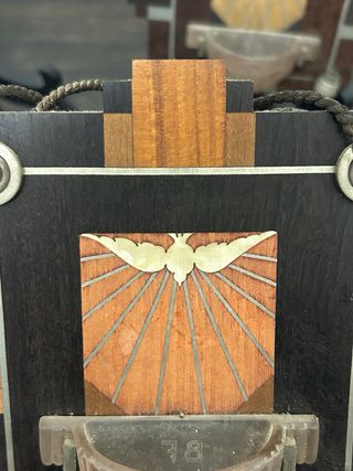 Coppia acquasantiere Art Déco francesi anni '30