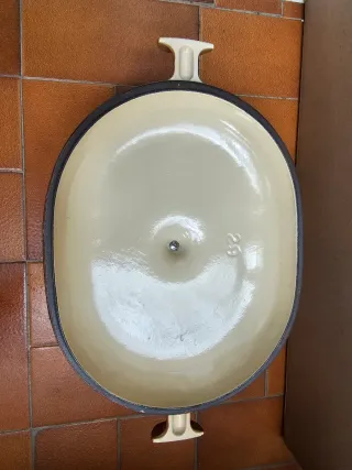 Olla Le Creuset Vintage Marrón