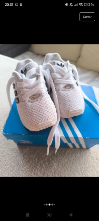 Zapatillas Adidas Bebé Blancas