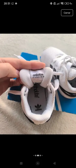 Zapatillas Adidas Bebé Blancas