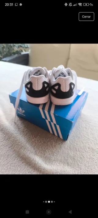 Zapatillas Adidas Bebé Blancas