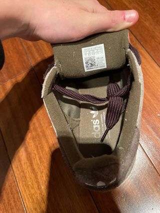 Zapatillas Adidas Campus Marrones/Verdes talla 40