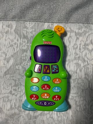 Teléfono Fisher Price verde