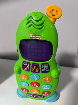 Teléfono Fisher Price verde