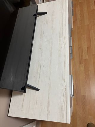 Cómoda Lara Blanca y Gris