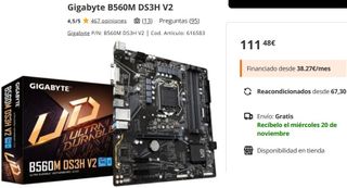 Ordenador completo i5 10400