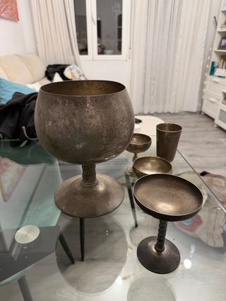 Copas de plata antiguas