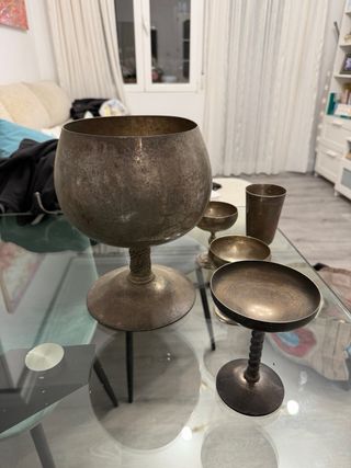 Copas de plata antiguas