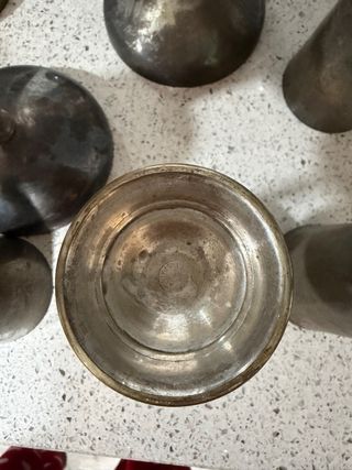 Copas de plata antiguas