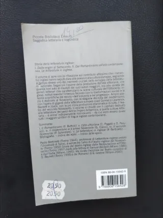Storia della letteratura inglese, da Romanticismo