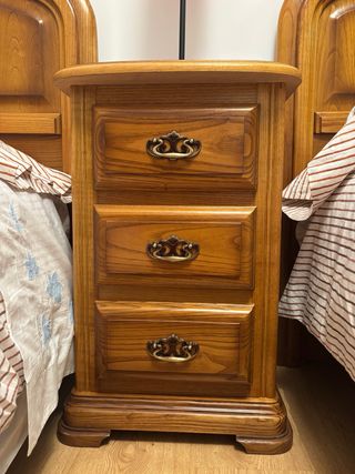 Conjunto Muebles Dormitorio Madera