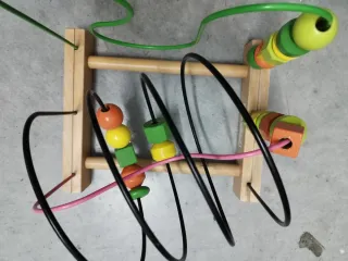 Juguete Cuentas Madera Ikea