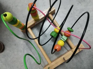 Juguete Cuentas Madera Ikea