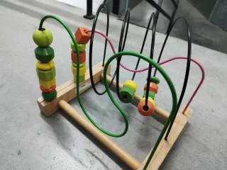 Juguete Cuentas Madera Ikea