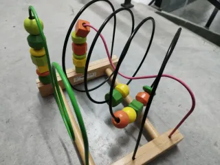 Juguete Cuentas Madera Ikea