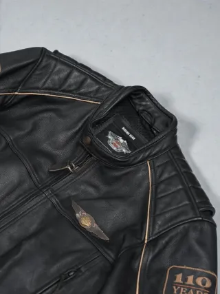 Cazadora Cuero Harley Davidson 110 años XL