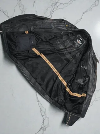 Cazadora Cuero Harley Davidson 110 años XL