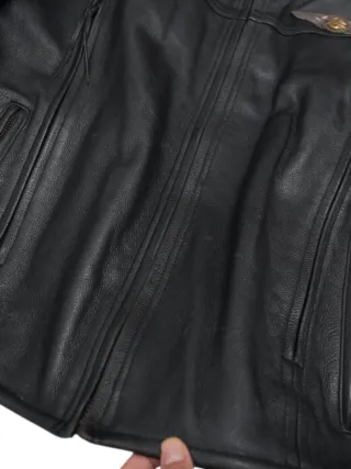 Cazadora Cuero Harley Davidson 110 años XL