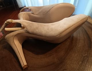 Roberto Festa Décolleté Tg. 38 Beige/Grigio