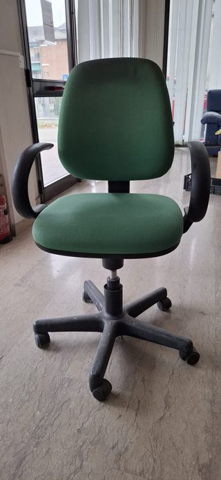 Scrivania Direzionale Palissandro e Pelle Nera